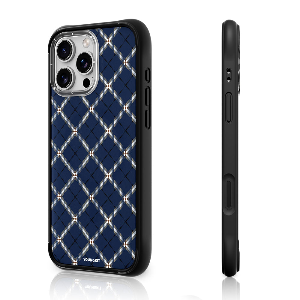 Youngkit Argyle Serisi iPhone 16 Pro Max Magsafe Telefon Kılıfı Youngkit Argyle Serisi iPhone 16 Pro Max Magsafe Telefon Kılıfı